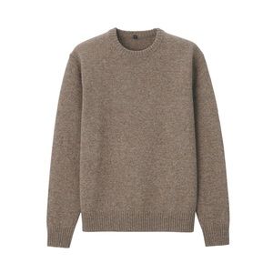 MUJI Merino Wool Middle Gauge Crew Sweater